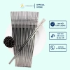 Đũa Gắp Thức Ăn Inox SUS 304 5 Đôi Dày Dặn, Sáng Bóng, Bền - Giá chỉ 151.000₫ 4