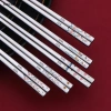 Đũa Inox 316 HA Nhật Bản Chống Trơn Trượt - An toàn cho Mì, Sushi, Que Thực Phẩm, Máy rửa bát - 57.970₫ 7