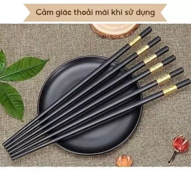 Đũa kháng khuẩn 10 đôi – Chống mốc, đầu đũa chống trượt, chịu nhiệt cao, chỉ 95.460₫ 3 Đũa kháng khuẩn 10 đôi – Chống mốc, đầu đũa chống trượt, chịu nhiệt cao, chỉ 95.460₫ 3