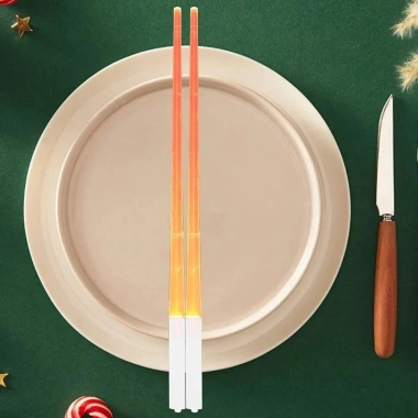 Đũa LightSaber LED 1 Đôi Sáng Tái Sử Dụng BPA Free – Máy Xay Đèn Mini Phòng Ăn, Giá 110k