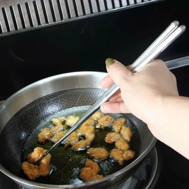 Đũa nấu chiên xào inox 316L đầu vuông chống trượt 36cm - Giá ưu đãi 49.000 VNĐ 7 Đũa nấu chiên xào inox 316L đầu vuông chống trượt 36cm - Giá ưu đãi 49.000 VNĐ 7