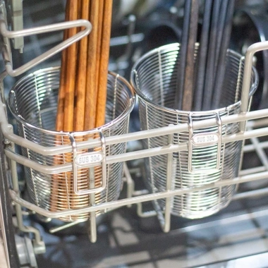Đũa Ống Harriettsi + Giá Đỡ Dao Kéo Treo Tường, Bộ Đồ Ăn Inox Dày, Giá 79.970 - Tiện lợi