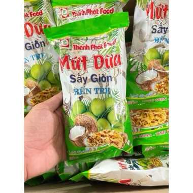 Dừa sấy giòn 200g - Mứt dừa Phát Thành, Tuấn Phương - Đặc sản Bến Tre, giá ưu đãi 26.000 VND 4