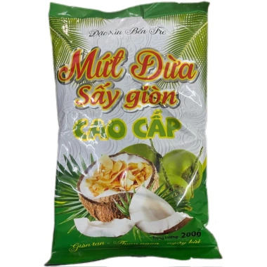 Dừa sấy giòn 200g - Mứt dừa Phát Thành, Tuấn Phương - Đặc sản Bến Tre, giá ưu đãi 26.000 VND 8