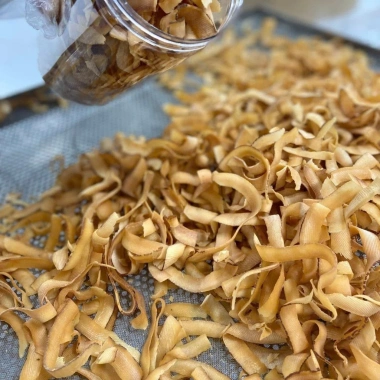 Dừa Sấy Mật Chuối TINISEED Không Đường Giòn Thơm, Ăn Vặt Healthy, Giá 95.000₫