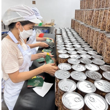 Dừa Sấy Mật Chuối TINISEED Không Đường Giòn Thơm, Ăn Vặt Healthy, Giá 95.000₫