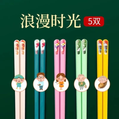 Đũa sợi thủy tinh 5-20 đôi phong cách Nhật, chống mốc trơn trượt, chỉ 31.000₫