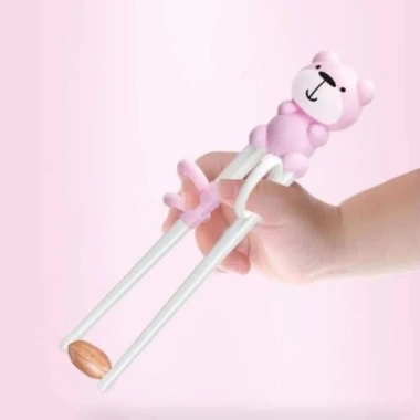 Đũa tập ăn con gấu màu ngẫu nhiên - Nhựa an toàn, dày dặn, giảm giá 20% chỉ 48.000đ Mta-Mart2