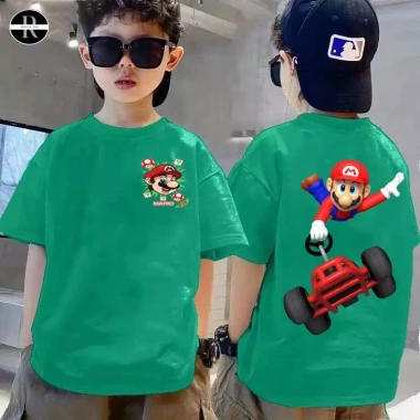 Đua Xe Mario Thun Trẻ Em Ngắn Tay In HD Phong Cách Đường Phố - Giá ưu đãi 85.999₫ 10
