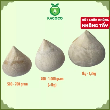 Dừa Xiêm Miền Tây Gọt Trọc Trắng KACOCO - Ngọt, Mỏng Vỏ, Nước Nhiều, Giải Khát, Giảm Nhiệt, Uống Liền 1 trái 13.680đ 6
