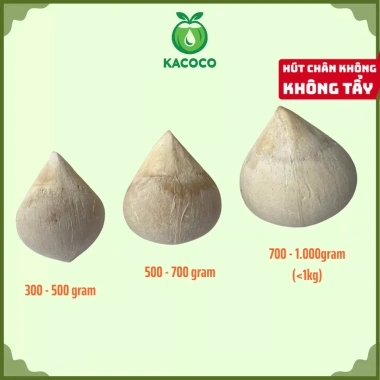 Dừa Xiêm Miền Tây Gọt Trọc Trắng KACOCO - Ngọt, Mỏng Vỏ, Nước Nhiều, Giải Khát, Giảm Nhiệt, Uống Liền 1 trái 13.680đ 8