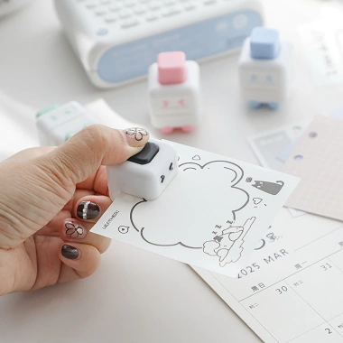 Đục bấm lỗ mini pastel – Dụng cụ đục lỗ giấy cho bullet journal Hàn Quốc, 18.000₫