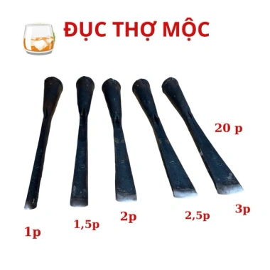 Đục móng tông cuốn chất thép nhíp ô tô - Đục gỗ mạnh mẽ, giá 35.000 VND