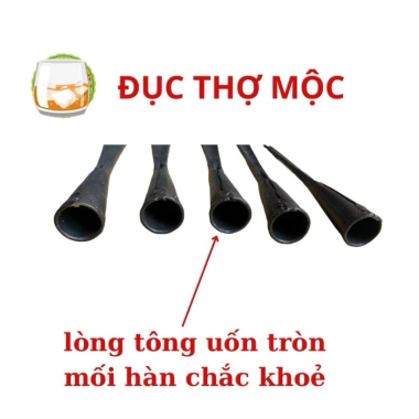 Đục móng tông cuốn chất thép nhíp ô tô - Đục gỗ mạnh mẽ, giá 35.000 VND