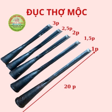 Đục móng tông cuốn chất thép nhíp ô tô - Đục gỗ mạnh mẽ, giá 35.000 VND
