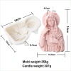 Đức Trinh Nữ Mary Bust Điêu Khắc Nến Khuôn Silicon DIY Trừu Tượng Madonna 163.999₫ 8