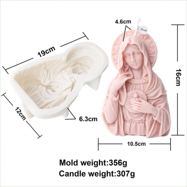 Đức Trinh Nữ Mary Bust Điêu Khắc Nến Khuôn Silicon DIY Trừu Tượng Madonna 163.999₫ 8 Đức Trinh Nữ Mary Bust Điêu Khắc Nến Khuôn Silicon DIY Trừu Tượng Madonna 163.999₫ 8