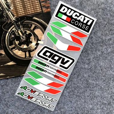 Ducati Mũ Bảo Hiểm Dán Kính Chắn Gió Vinyl Phản Quang Chống Thấm Nước - Panigale V4, XDiavel - 60.500 VND 12