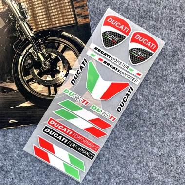 Ducati Mũ Bảo Hiểm Dán Kính Chắn Gió Vinyl Phản Quang Chống Thấm Nước - Panigale V4, XDiavel - 60.500 VND 14