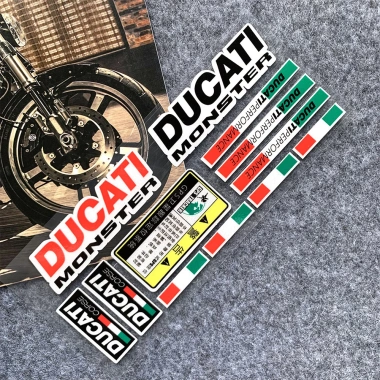 Ducati Mũ Bảo Hiểm Dán Kính Chắn Gió Vinyl Phản Quang Chống Thấm Nước - Panigale V4, XDiavel - 60.500 VND 16