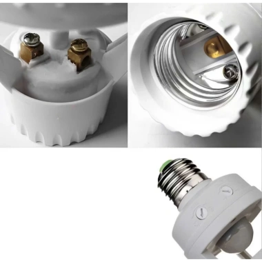 Đui đèn cảm ứng thông minh tự sáng khi có người, tắt bật tự động, công tắc hồng ngoại, đui xoáy - 38.998₫ 3 Đui đèn cảm ứng thông minh tự sáng khi có người, tắt bật tự động, công tắc hồng ngoại, đui xoáy - 38.998₫ 3