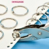 Dụng cụ bấm lỗ giấy đơn – Đục lỗ đơn cho sổ còng, planner, journal Bell Ring