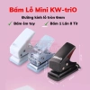 Dụng Cụ Bấm Lỗ Giấy INOX Thủ Công - Bullet Journal, Đục Lỗ Giấy, Sổ Còng, Refill Flashcards Giá 18.130₫ 2