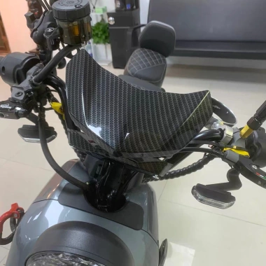 Dụng cụ bê sợi carbon kính chắn gió U, phụ kiện UQi, tấm chắn B NISU - Giá 94.234 VND