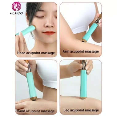 Dụng cụ cào lưng Springevenstar thép không gỉ gập gọn, điều chỉnh độ dài, massage ngứa - Quà tặng tiện lợi 2
