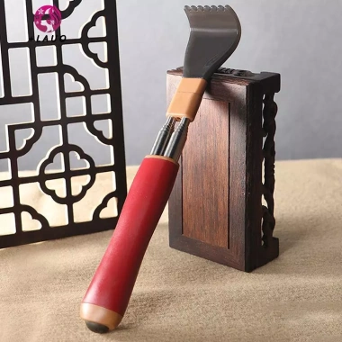 Dụng cụ cào lưng Springevenstar thép không gỉ gập gọn, điều chỉnh độ dài, massage ngứa - Quà tặng tiện lợi 8