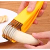 Dụng Cụ Cắt Lát Chuối, Xúc Xích, Rau Củ Thép Không Gỉ Đa Năng - Dao Thái Tiện Lợi 34.999đ