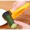 Dụng Cụ Cắt Lát Chuối, Xúc Xích, Rau Củ Thép Không Gỉ Đa Năng - Dao Thái Tiện Lợi 34.999đ 4
