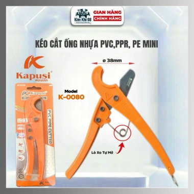 Dụng Cụ Cắt Ống PVC PPR PE 38mm Kapusi K-80 - Dao, Kéo, Kìm, Giá 79.000 VND