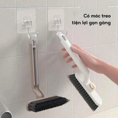 Dụng Cụ Chà Sàn Xoay 360°, Cọ Rửa Khe Gạch Lông Mềm Móc Treo Gọn Gàng, Giá 19k 5 Dụng Cụ Chà Sàn Xoay 360°, Cọ Rửa Khe Gạch Lông Mềm Móc Treo Gọn Gàng, Giá 19k 5