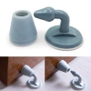Dụng Cụ Chặn Cửa Dán Sàn Silicone Không Khoan - An Toàn, Chống Va Đập, Giá 19.000 VND 3