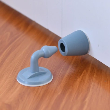 Dụng Cụ Chặn Cửa Dán Sàn Silicone Không Khoan - An Toàn, Chống Va Đập, Giá 19.000 VND 4 Dụng Cụ Chặn Cửa Dán Sàn Silicone Không Khoan - An Toàn, Chống Va Đập, Giá 19.000 VND 4