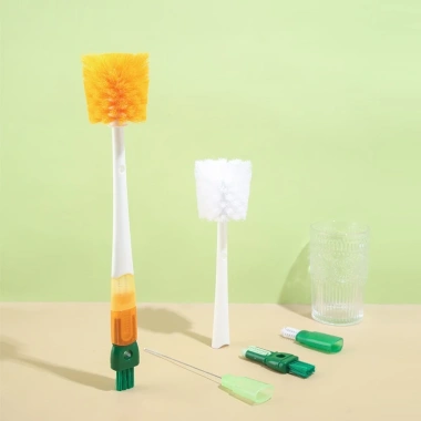 Dụng Cụ Cọ Rửa Cốc Chén Đa Năng 5 Trong 1 - Vệ Sinh Bình Sữa, Ly, Nước Dễ Dàng, Giá 36.500₫