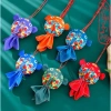 Dụng Cụ Cổ Trang Túi Đựng Tỏi Bé Hình Cá Chép - Túi Gấm Đựng Trang Sức, Miễn Phí Vận Chuyển, Giá 43.800₫ 2
