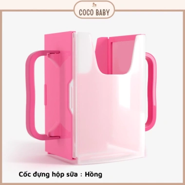 Dụng cụ cốc đựng hộp sữa tay cầm, điều chỉnh kích thước - Giá chỉ 34.500đ
