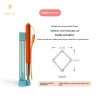 Dụng cụ đa năng gập tay cầm dài thép cho chó cưng, muỗng đựng rác, nhặt bụi kính thiên văn - Thân thiện môi trường VN 6