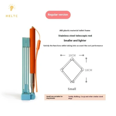 Dụng cụ đa năng gập tay cầm dài thép cho chó cưng, muỗng đựng rác, nhặt bụi kính thiên văn - Thân thiện môi trường VN 6