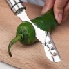 Dụng cụ dao lấy ruột hạt trái cây, củ quả (khổ qua, dưa leo, ớt) thép không gỉ – máy hút lõi gia dụng, giá 13.180₫ 7