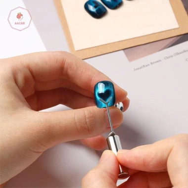 Dụng cụ dây dính nam châm móng tay Y AACAR - Tạo hình trái tim, mắt mèo, giá 10.725₫ 2