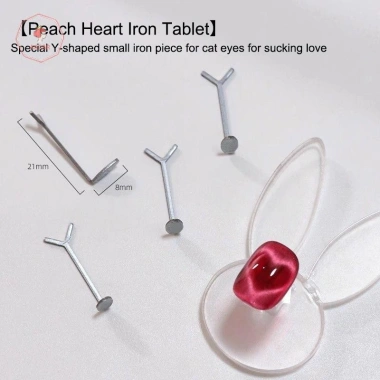 Dụng cụ dây dính nam châm móng tay Y AACAR - Tạo hình trái tim, mắt mèo, giá 10.725₫ 9
