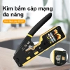 Dụng cụ ép đầu kìm bấm cáp mạng CAT5/6/7 - Kềm xuyên thấu, đầu thường nhỏ gọn, RJ11 RJ45 - Giá 110.000₫ 7