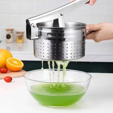 Dụng Cụ Ép Trái Cây Nghiền Củ Quả Inox 304 Size 9cm – Bền Đẹp, Giá 211.680₫