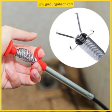 Dụng Cụ Gắp Rác Thông Cống Cây Que Siêu Việt - Gắp Lông Tóc, Đồ Rơi, Bồn Ống 5