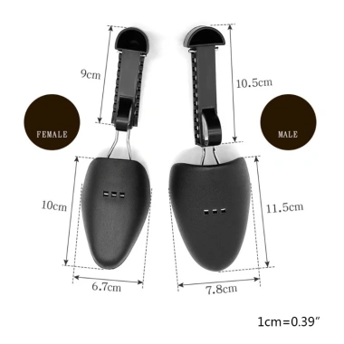 Dụng Cụ Giãn Giày Nhựa Điều Chỉnh Được - 1 Cặp Nam Nữ, Giày Rộng Thoải Mái, 65.450₫