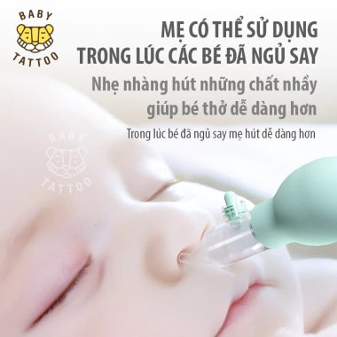 Dụng Cụ Hút Dịch Mũi Đầu Silicone cho Bé - Nhíp An Toàn, Giá 125k (Giảm 20%) 6