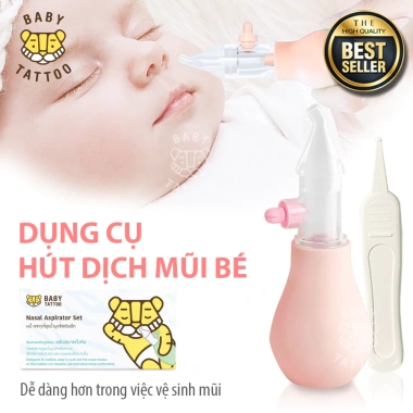 Dụng Cụ Hút Dịch Mũi Đầu Silicone cho Bé - Nhíp An Toàn, Giá 125k (Giảm 20%) 10
